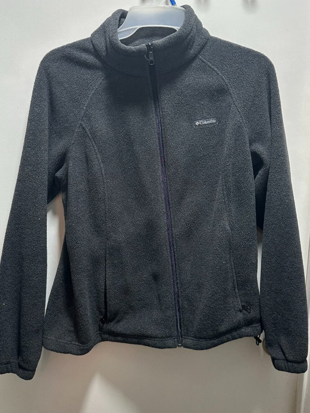 Columbia Long Sleeve Charcoal Grey Zip-Up Jacket